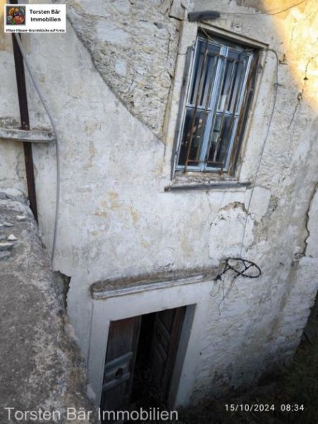 Kouses, Kreta Kreta, Kouses renovierungsbedürtiges Steinhaus-Juwel 120m² Wohnfläche Meerblick und Bergblick Haus kaufen